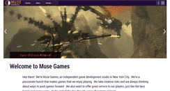 Desktop Screenshot of musegames.com